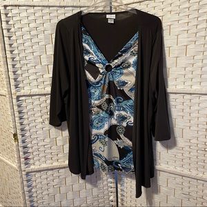 Top by Jaclyn Smith size 2X